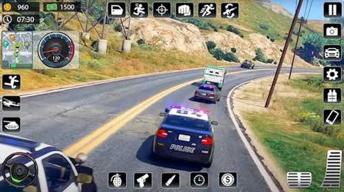 警车极限追击 抓捕罪犯图1