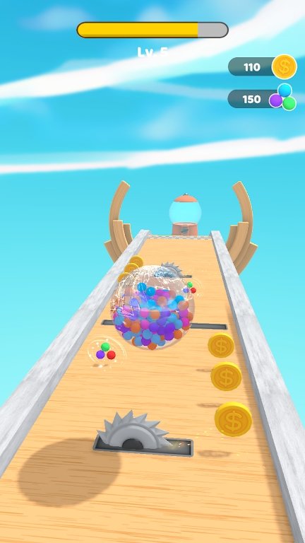 透明玻璃球跑酷Glass Ball图2