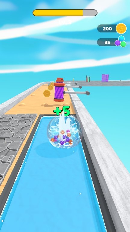 透明玻璃球跑酷Glass Ball图3