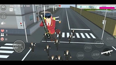正版樱花校园模拟器 英文版图3